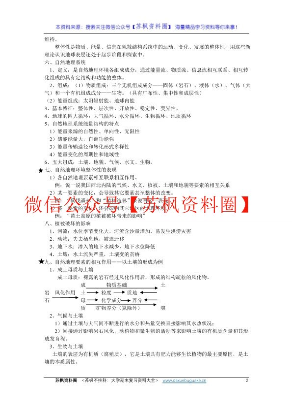 综合自然地理学